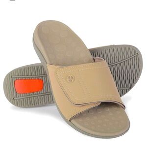VIONIC ORTHOTIC Kiwi Motion control tan sandals men’s shoes size 8 women’s 10